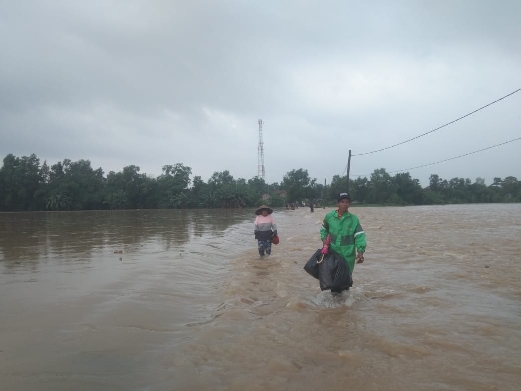 Puluhan Hektar Sawah Terendam Banjir Petani Di Desa Parakanmulya