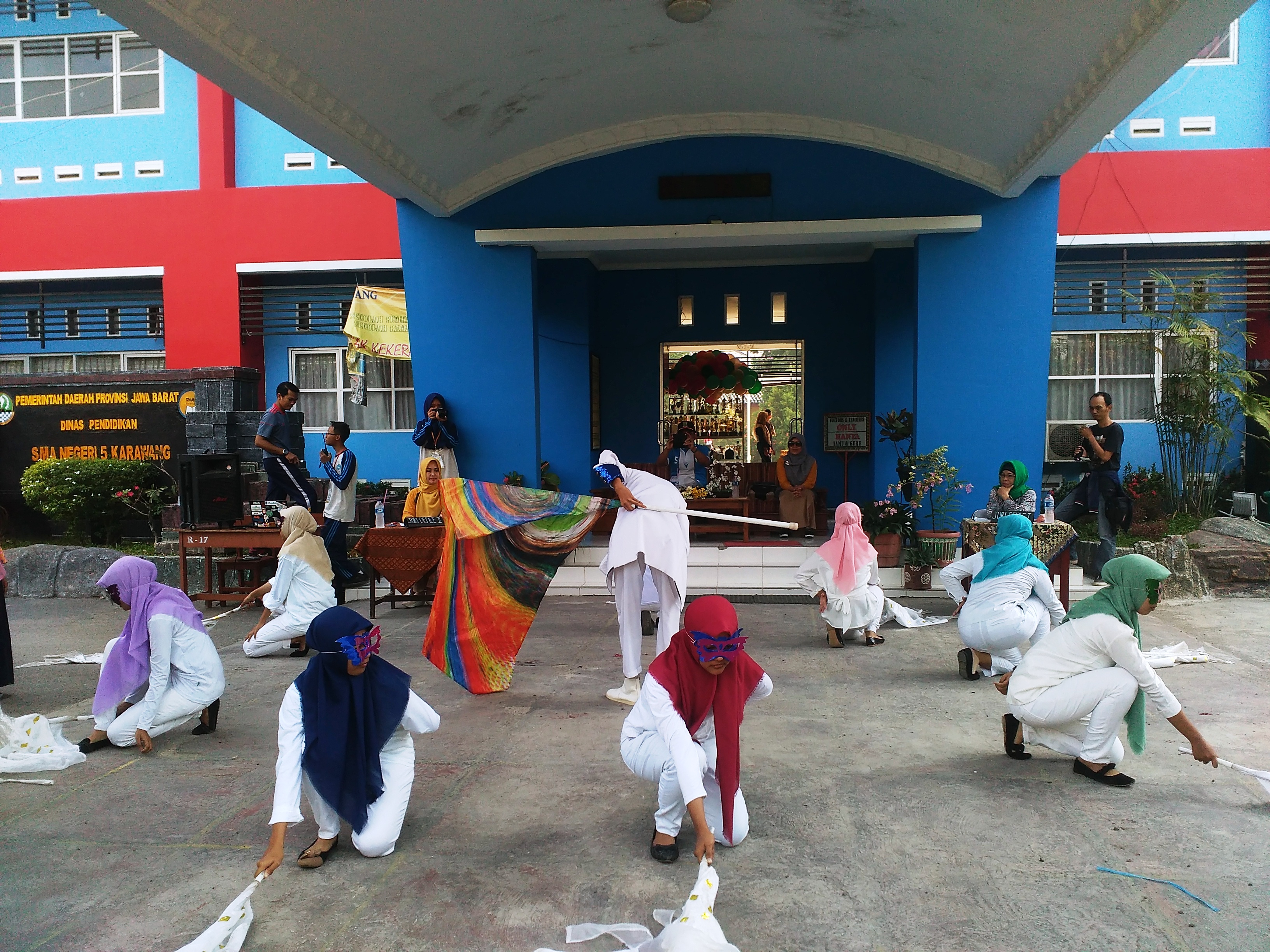 Pembukaan Class Meeting SMAN 5 Karawang Meriah Fakta Jabar