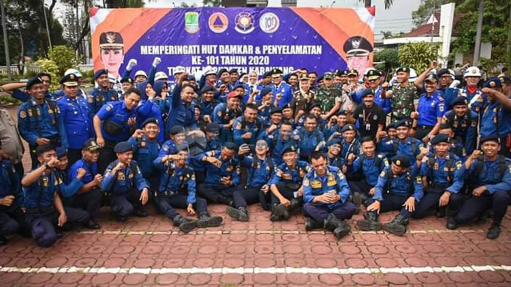 HUT Pemadam Kebakaran dan Penyelamatan Ke 101, Bupati ...